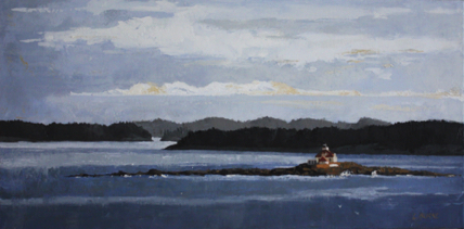 Egg Rock Light
18" x 36" Private Collection